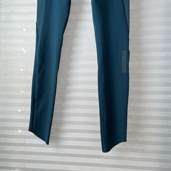 Gymshark Ventured Leggings Teal size XS high waisted V front waist band pockets - Picture 4 of 11